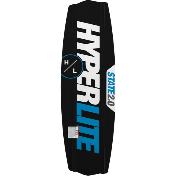 2026 Hyperlite State Wakesurfer Board H26ST.1 - Black / White